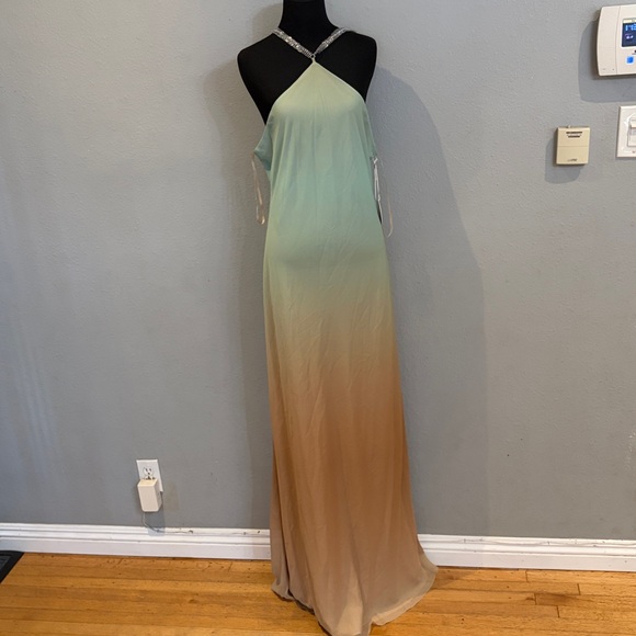 STAUD CADENCE DRESS CARIBBEAN OMBRE NWT - Picture 8 of 17